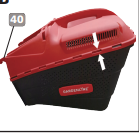 63158- CATCHER TO SUIT ALDI 63158 / SLM462 - 2019 LAWN MOWER (70062135)