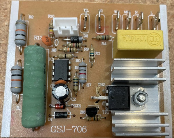 61406 / 9296 / 804544 / 99800 / 813396 PCB ASSEMBLY FOR WET AND DRY VAC (79001523)