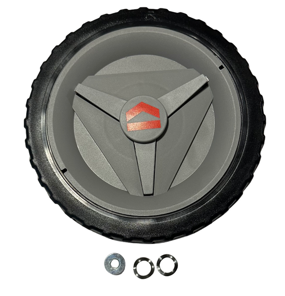 Right Front Wheel Assembly - 70062987 - To suit model 10094 CLM80XA - 80V LITHIUM-ION 20” BRUSHLESS LAWN MOWER