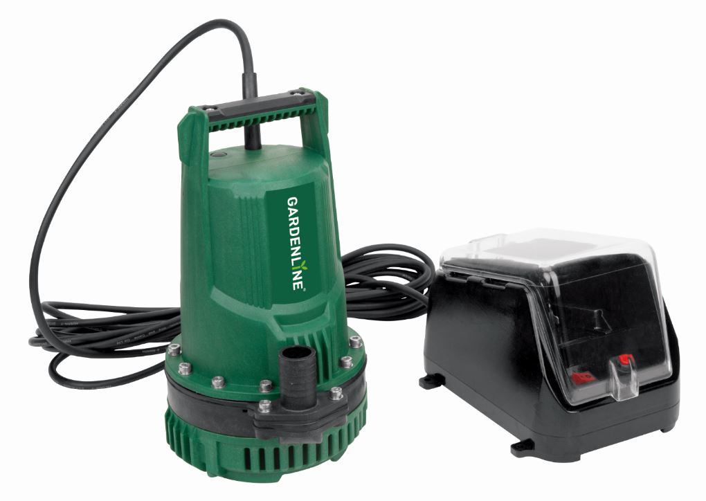 Gardenline CAP18HY Submersible 20V Li-ion Pump 70059789 (Battery and charger not included) Clearance